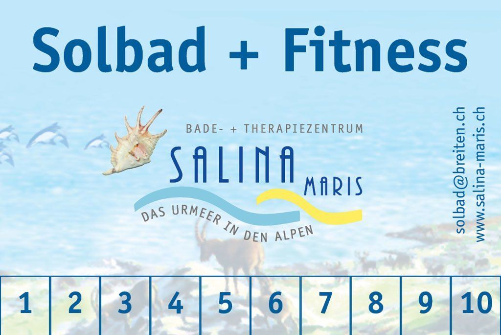 10-er Abonnement Solbad Salina Maris