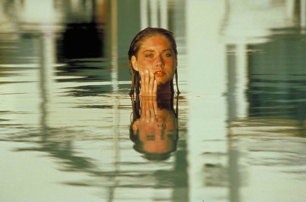 Une femme dans la bain de saumure