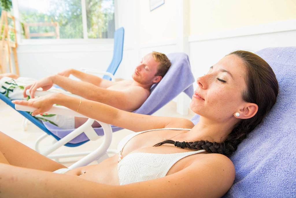 Relaxation room in the Wellness Salina Maris