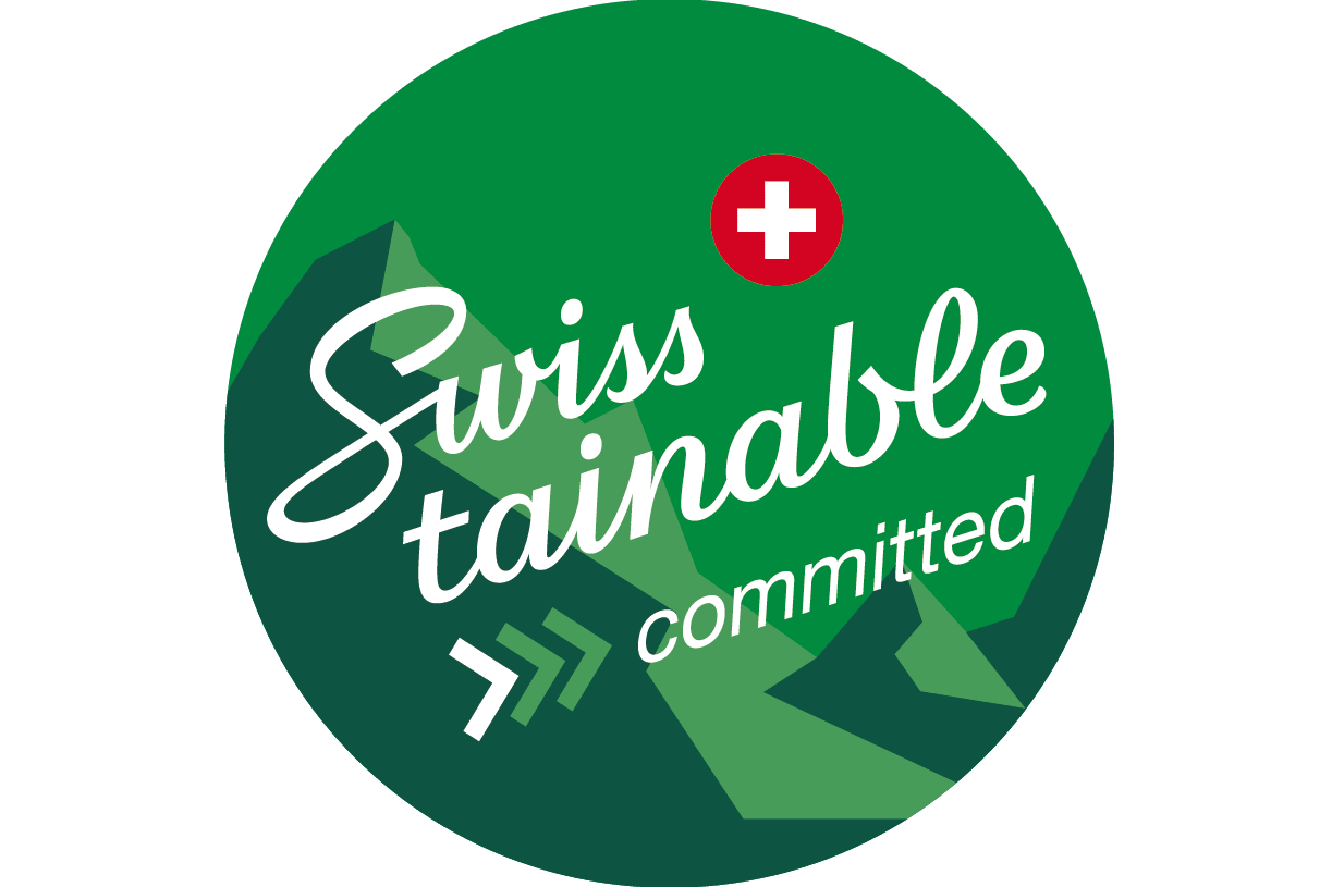 sustainability swisstainable committed
