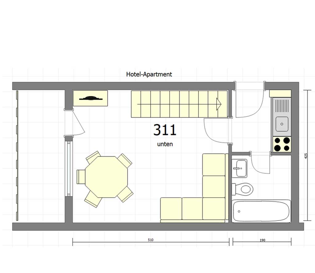 Family apartment 311 8